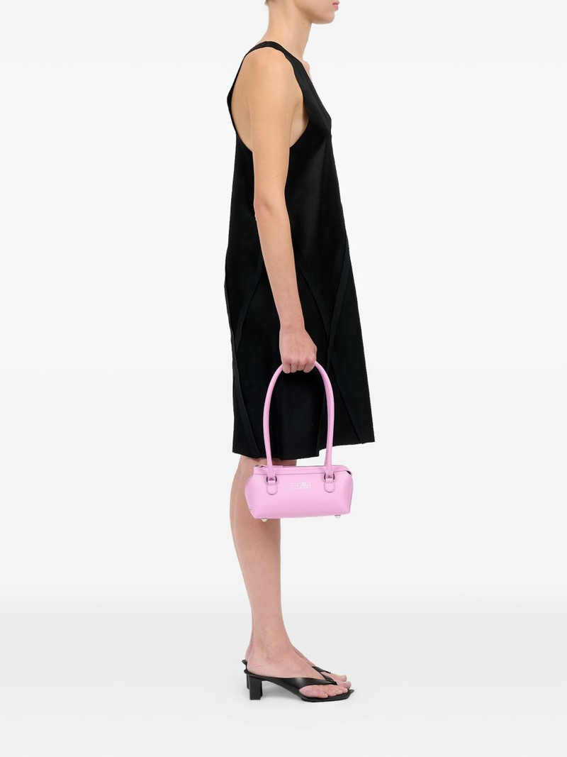 MM6 Maison Margiela mini Bauletto J zip leather shoulder bag outlook