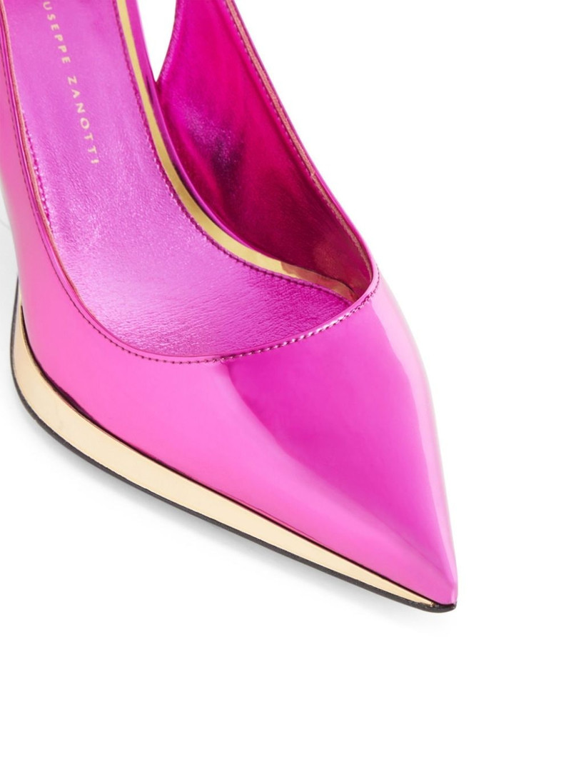 Virgyn 70mm leather pumps 4