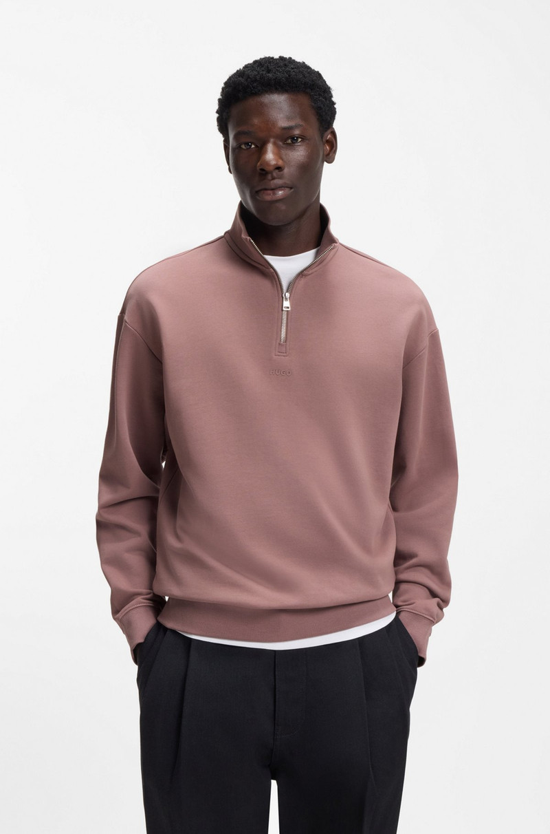 LOGO-PRINT SWEATSHIRT IN COTTON TERRY 2