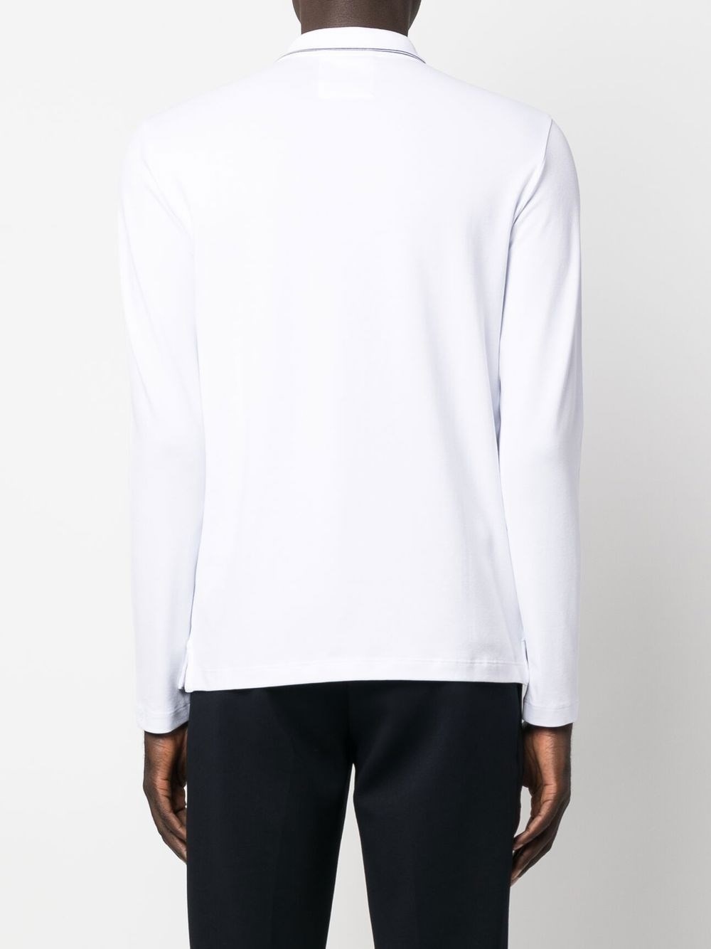 Logo cotton polo shirt - 2