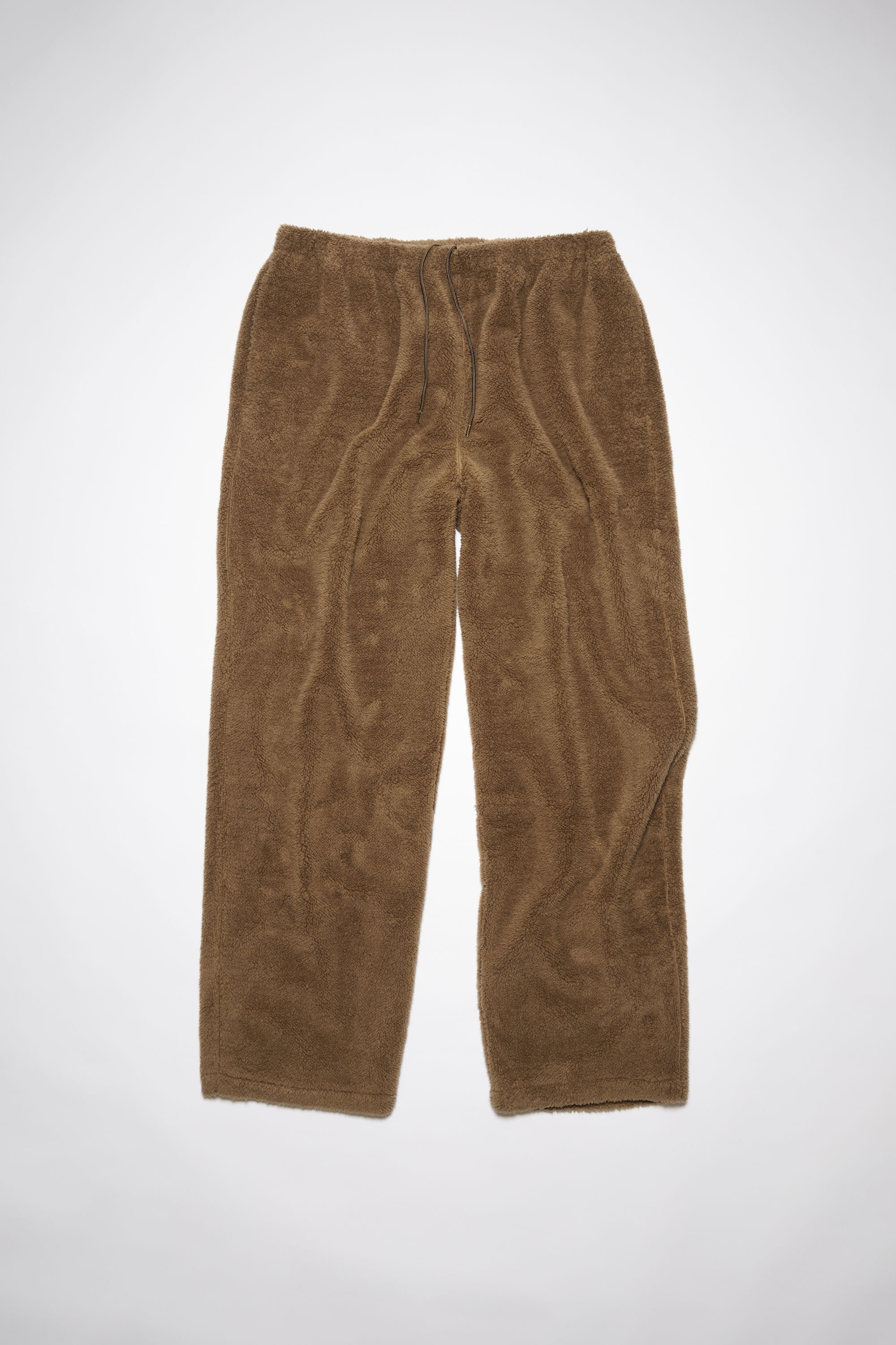 Teddy fleece trousers - Hazel beige - 1