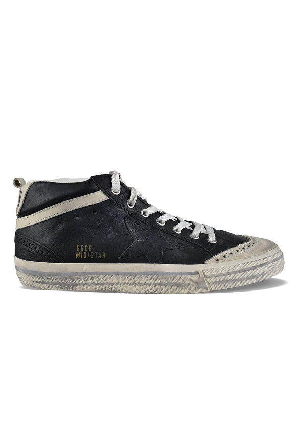 Golden Goose Deluxe Brand Men Mid Star Sneakers - 1