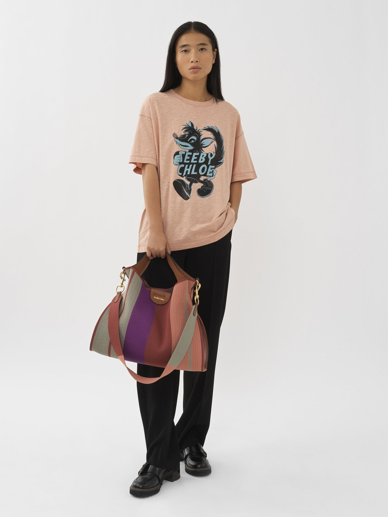 See by Chloé PRINTED FLAMÉ T-SHIRT outlook
