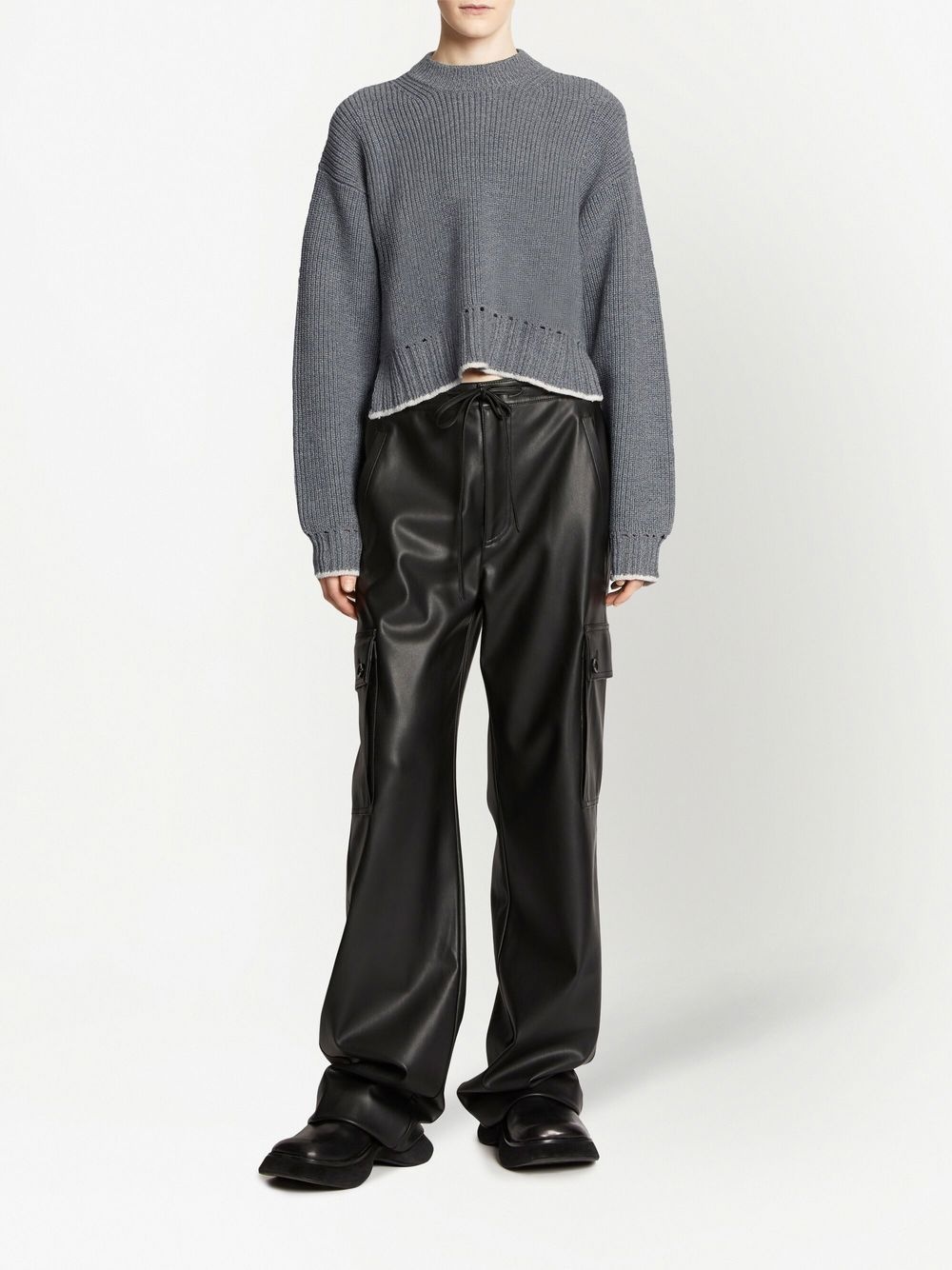 Cashfeel cut-out detail jumper - 2