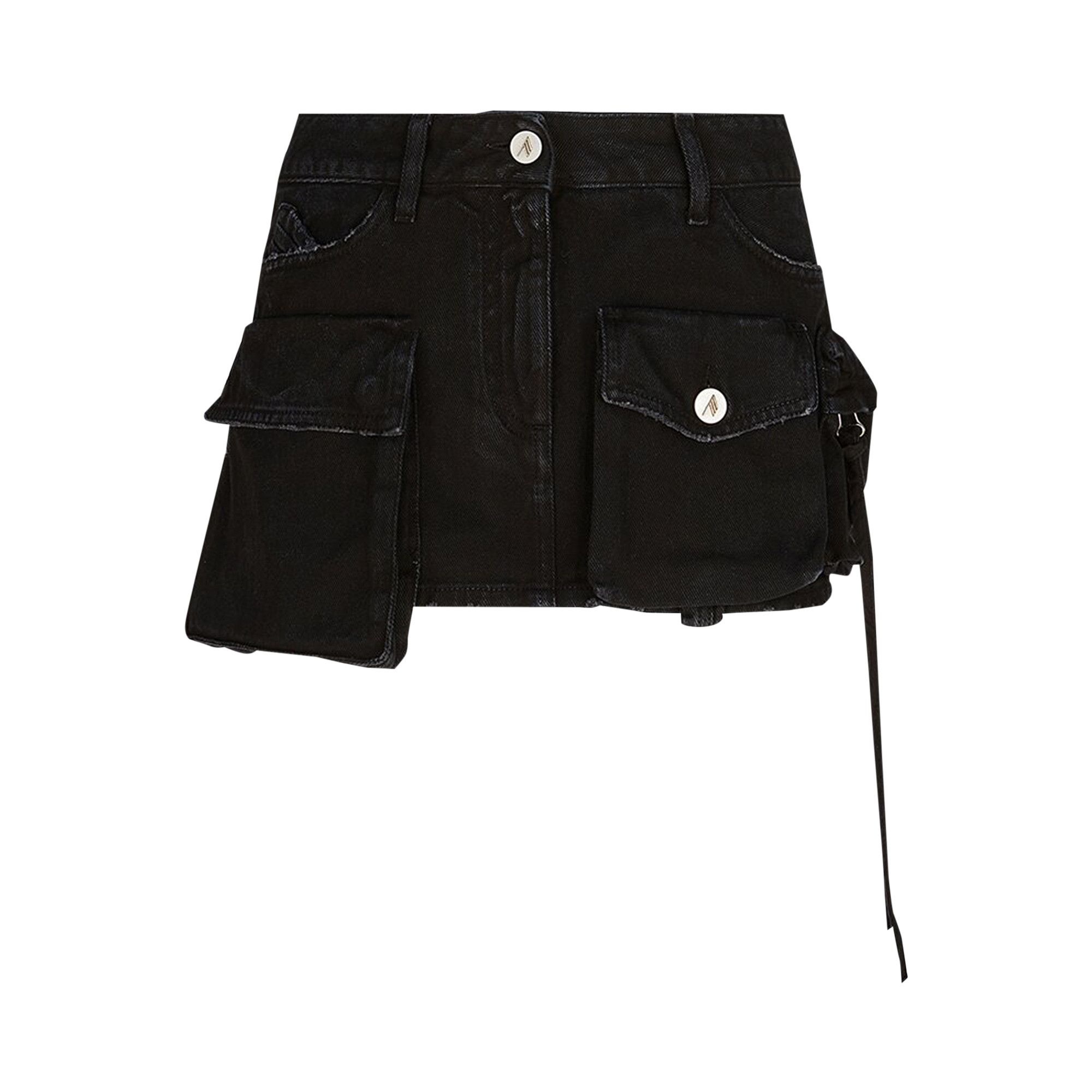 The Attico Fay Mini Skirt 'Black' - 1