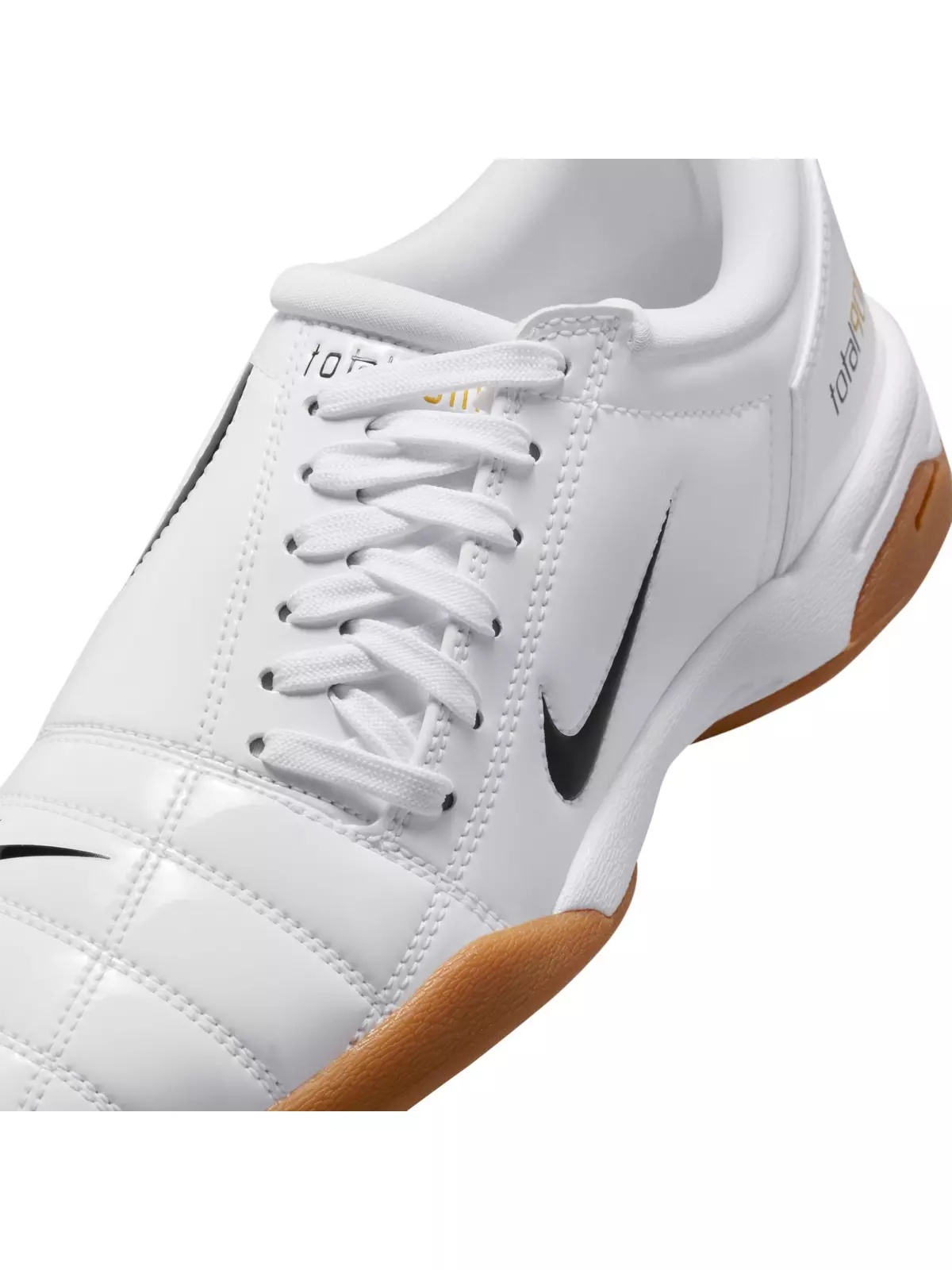 Total 90 "White/Black/Metallic Gold" Women's Shoe - 9
