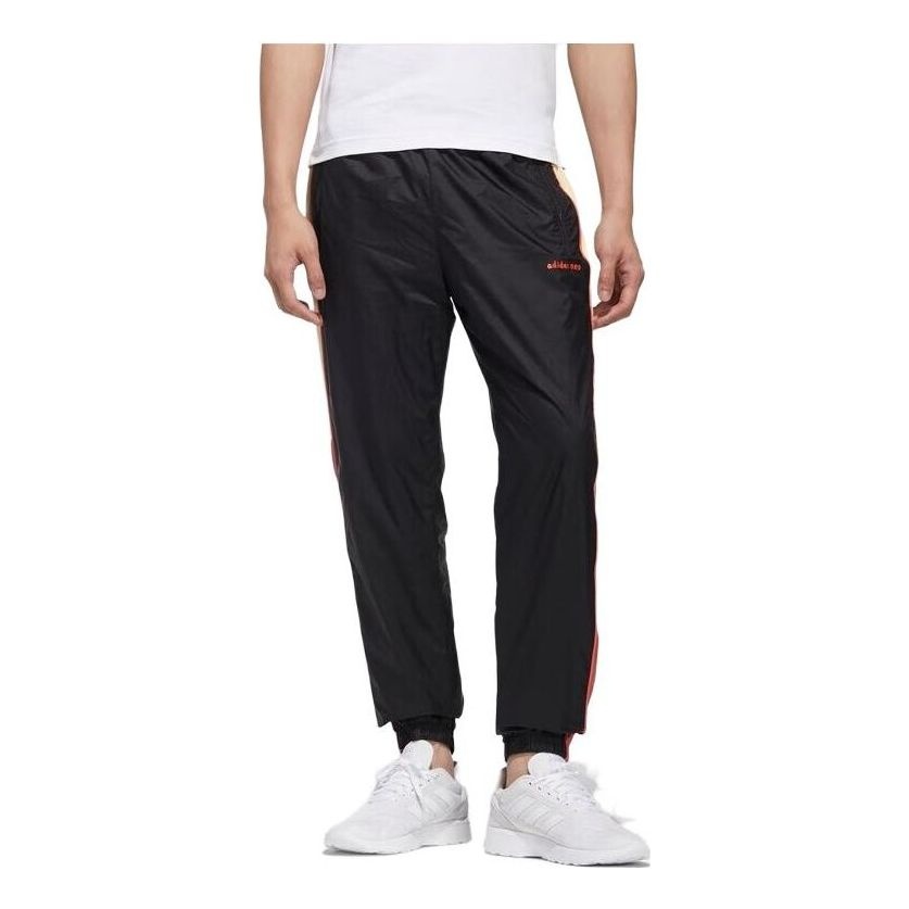 adidas neo M FD TP 2 Sports Pants Black / Red GP5821 - 1