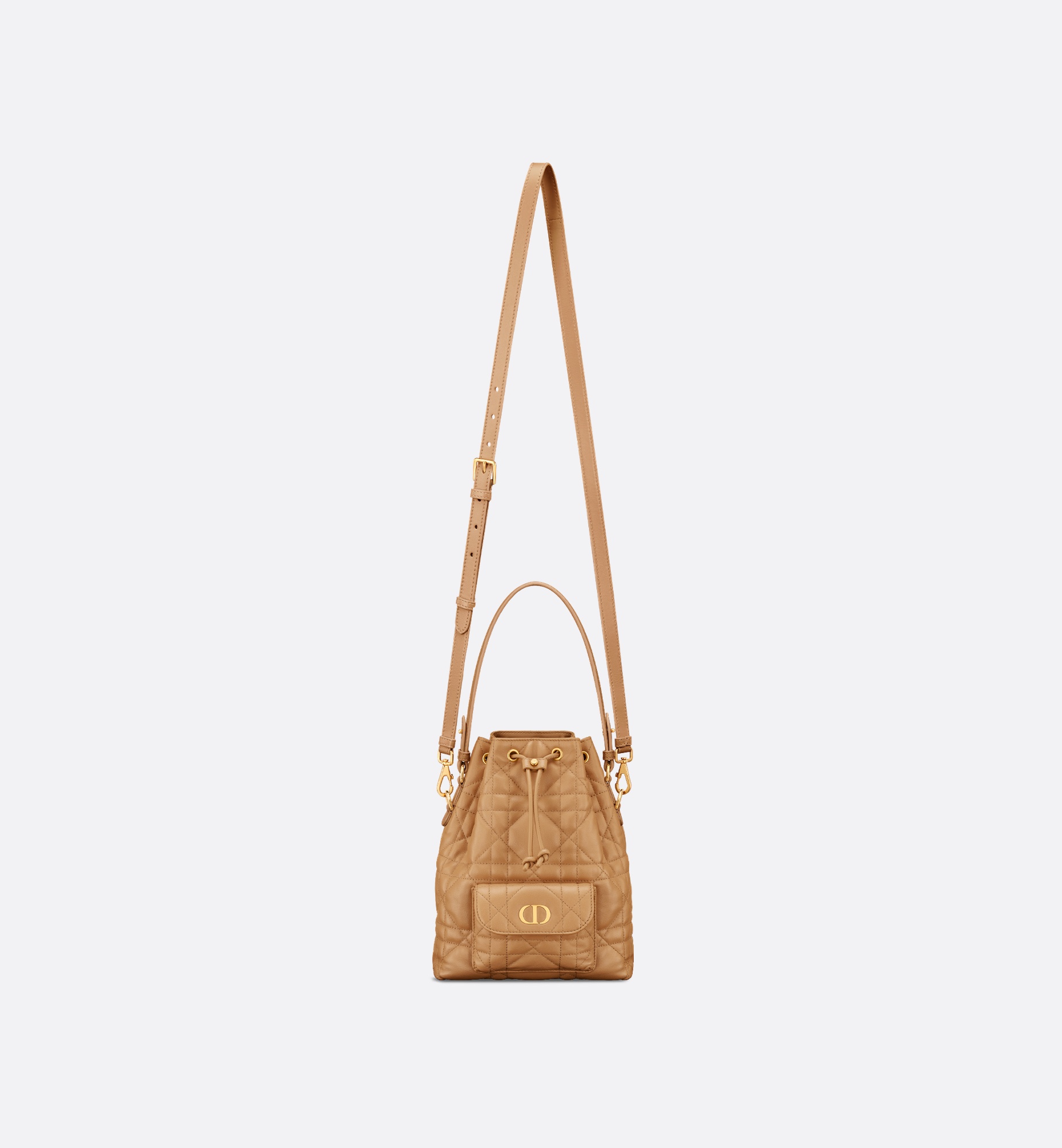 Small Dior Caro Bucket Bag - 7