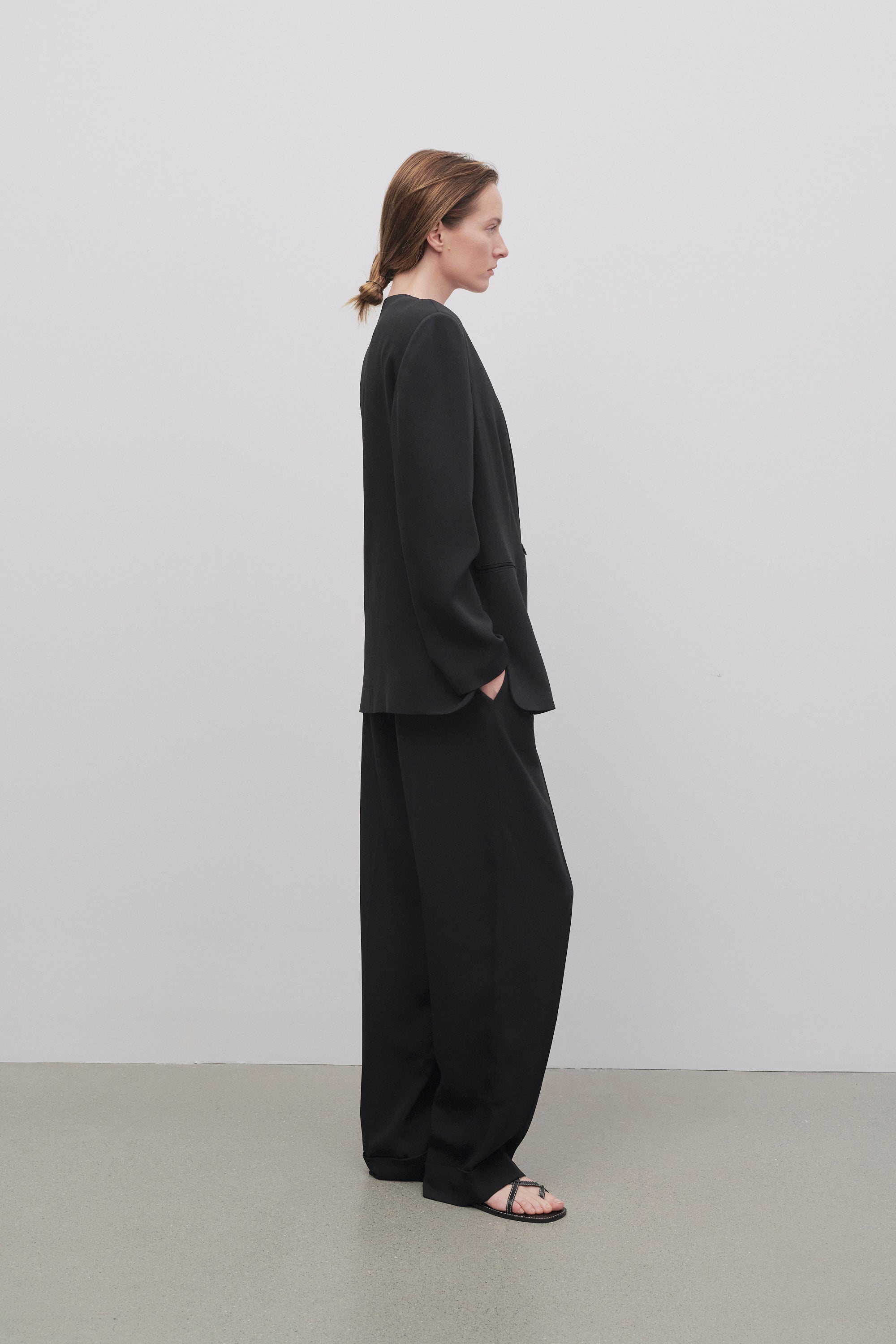 Tor Pant in Viscose - 4