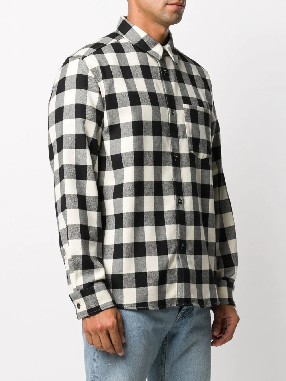 gingham check shirt - 3