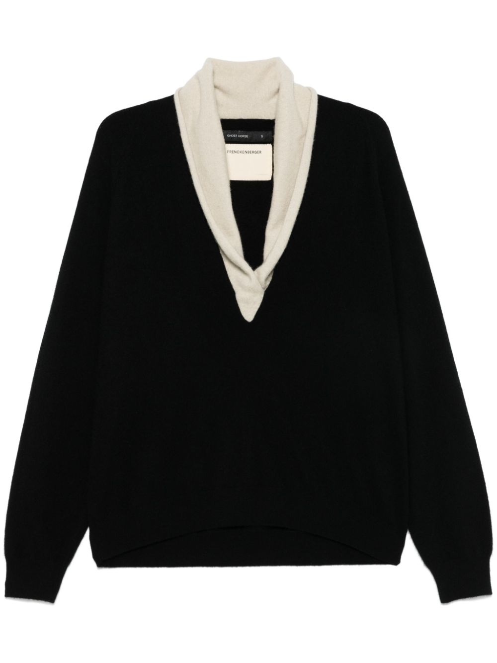 shawl-collar sweater - 1