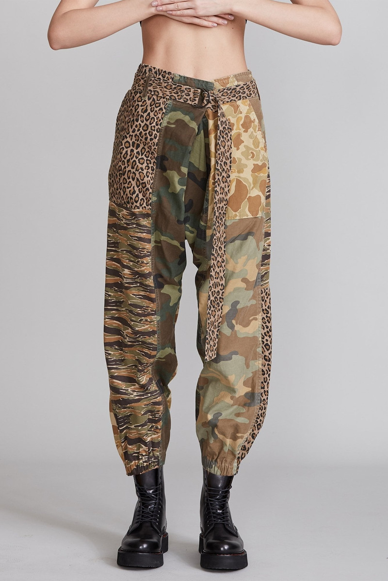 R13 Crossover Utility Drop Pant - Multi Camo | R13 outlook
