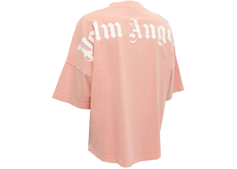 Palm Angels Palm Angels Logo Print T-shirt Pink outlook