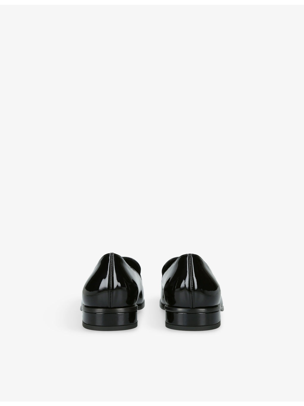 Logo Patent-Leather Loafers - 4