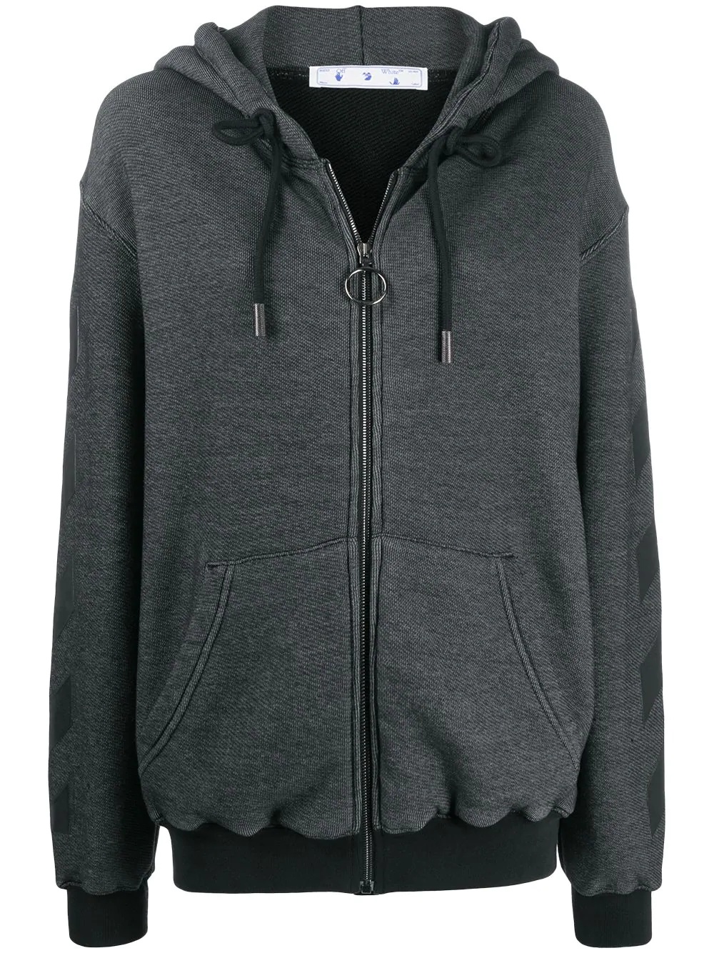 Arrows zipped hoodie - 1