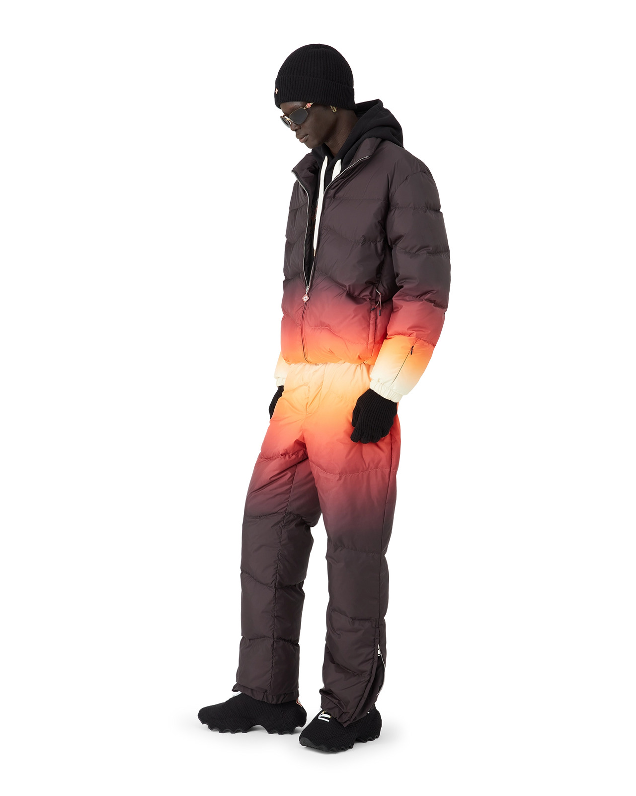 Gradient Quilted Puffer Jacket | Casablanca Paris - 3