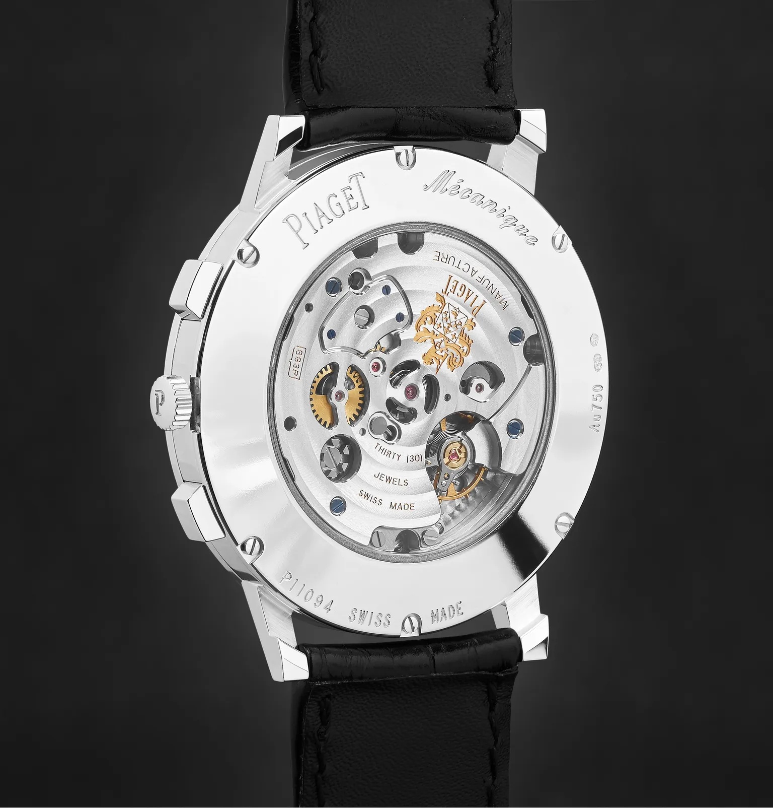 Altiplano Flyback Automatic Chronograph 41mm 18-Karat White Gold and Alligator Watch, Ref. No. G0A41 - 5