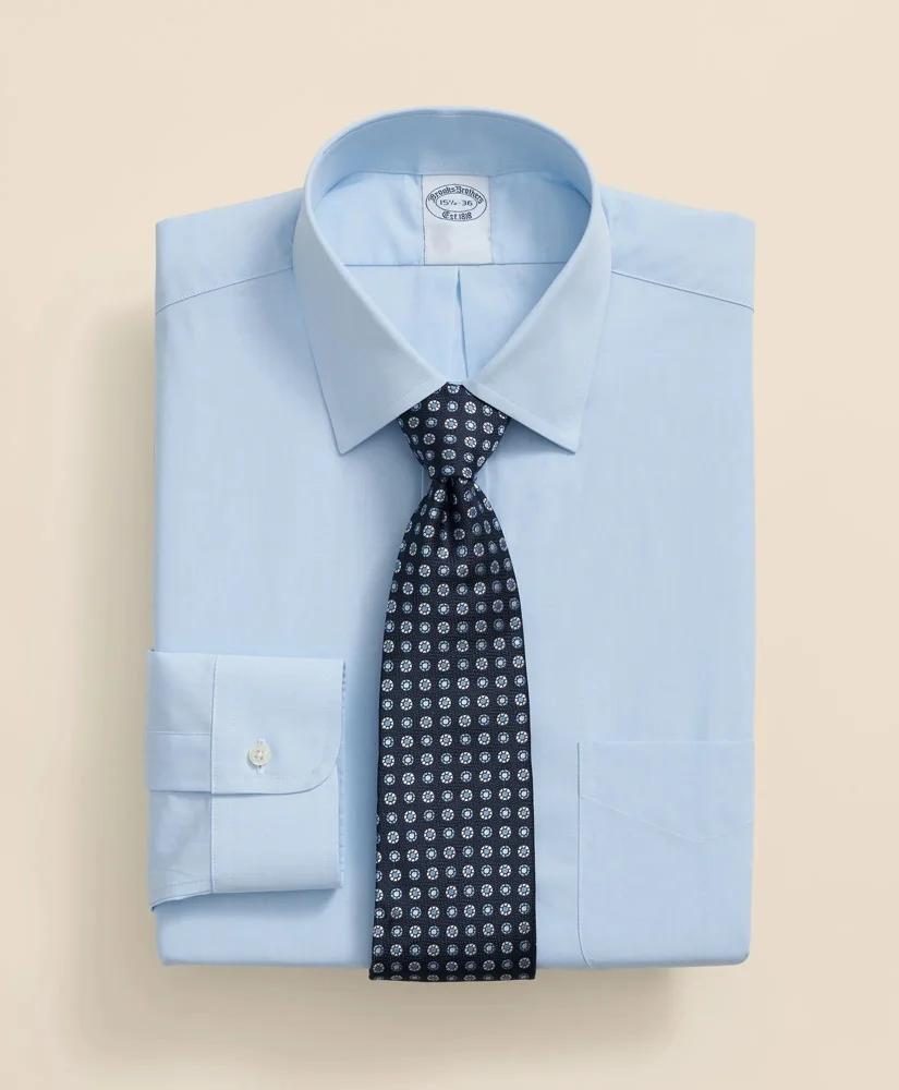 Pure Supima® Cotton Regular-Finish Ainsley Collar, Dress Shirt - 1
