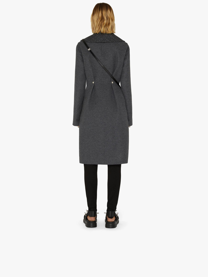 4G COAT IN WOOL, CASHMERE AND SILK 4