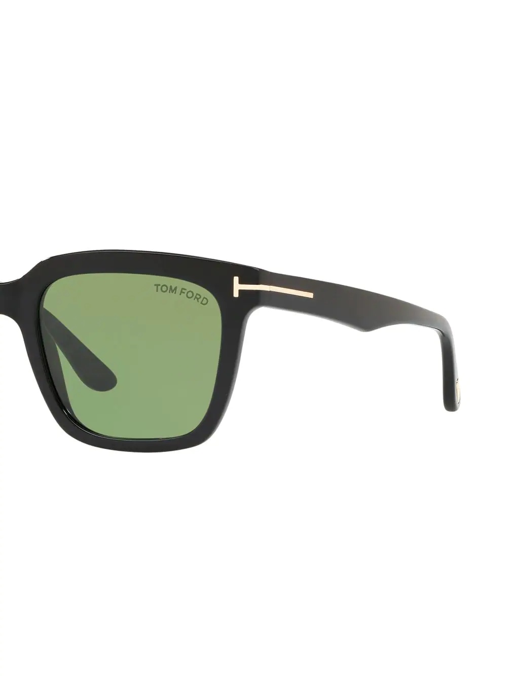 square-frame tinted-lens sunglasses - 4