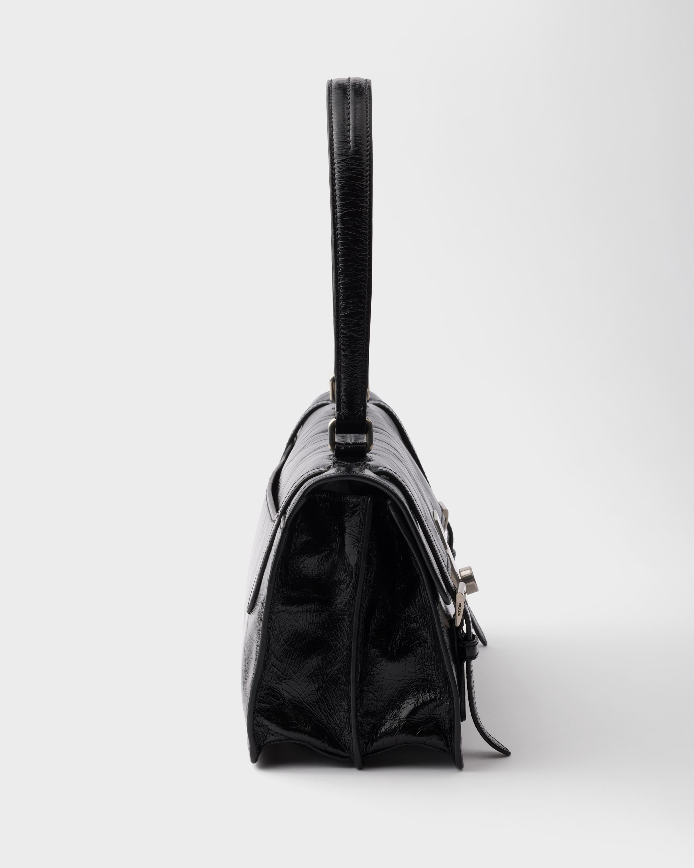 Medium leather handbag - 5