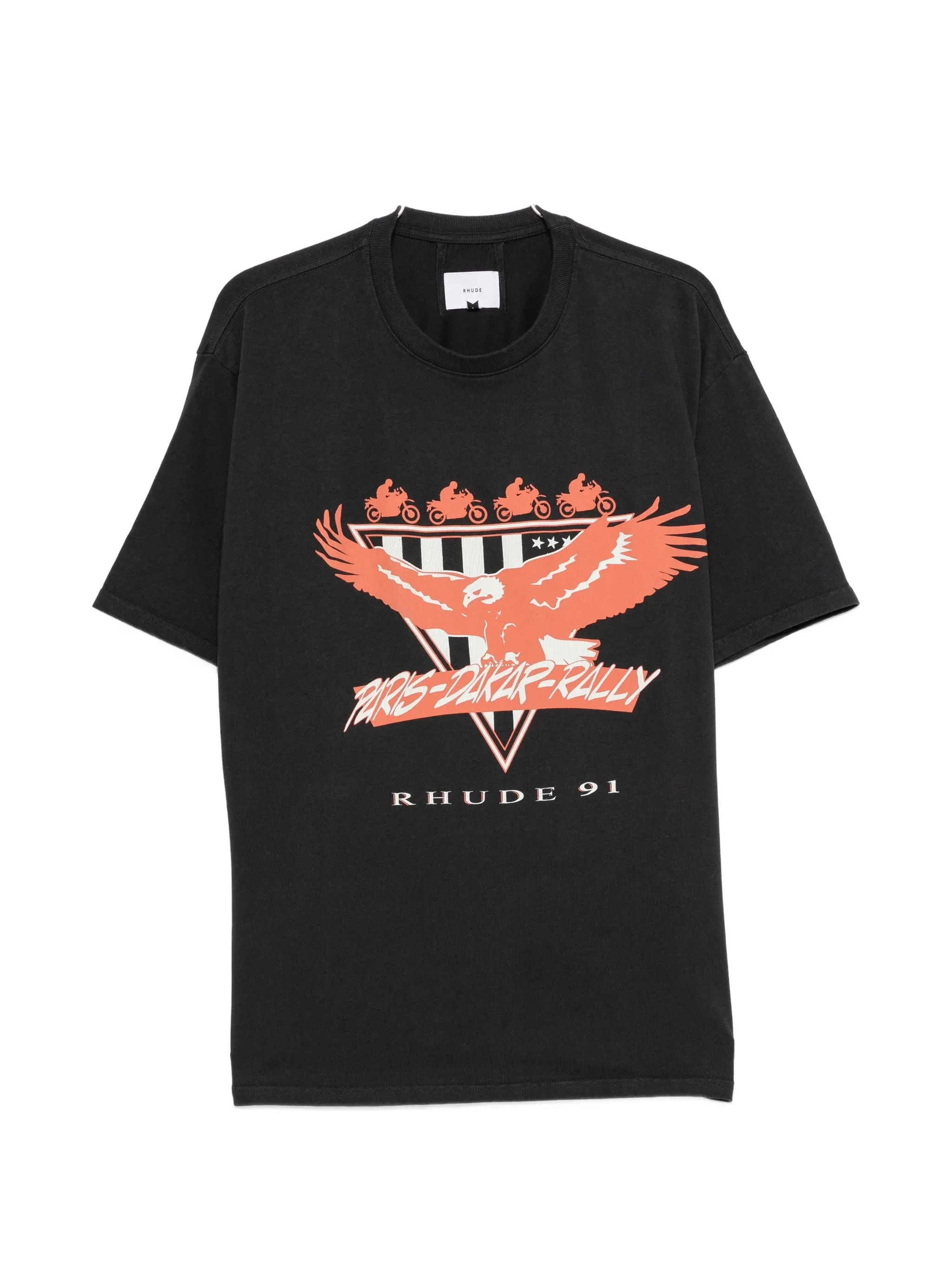 Rhude Stage Racing Graphic-print T-shirt - 1