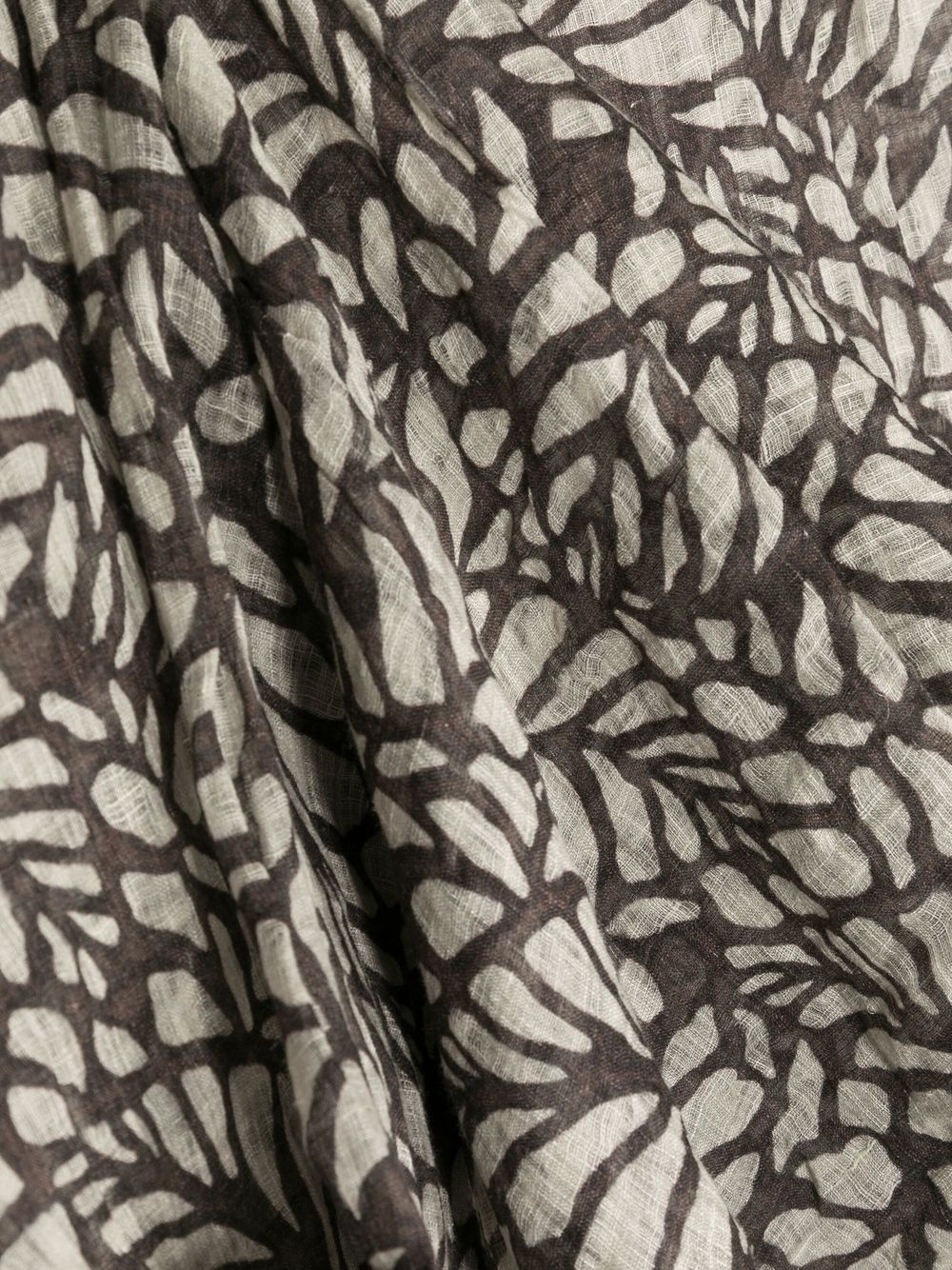 graphic-print lightweight scarf - 3