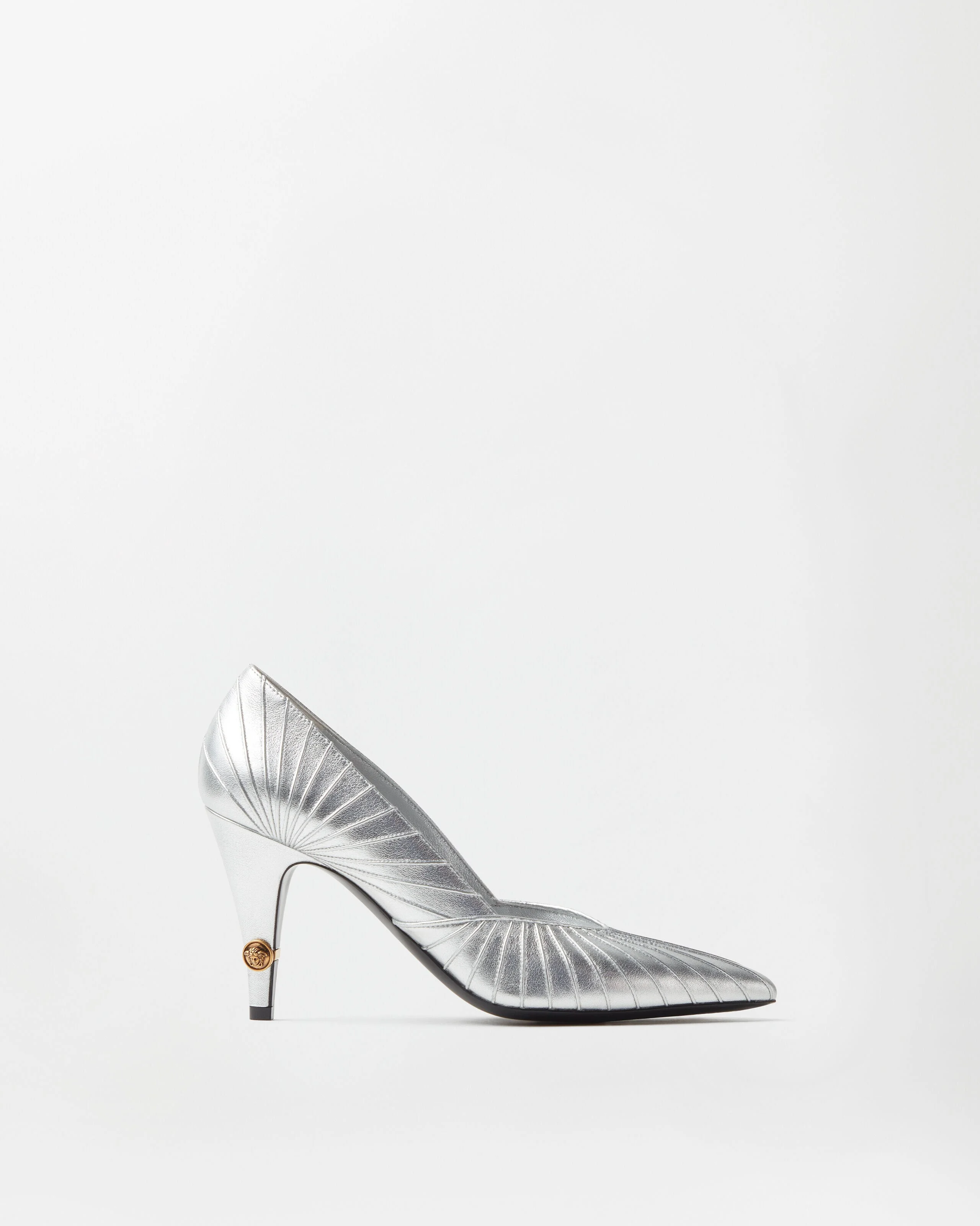 Gianni Metallic Nappa Pumps 90 mm - 1