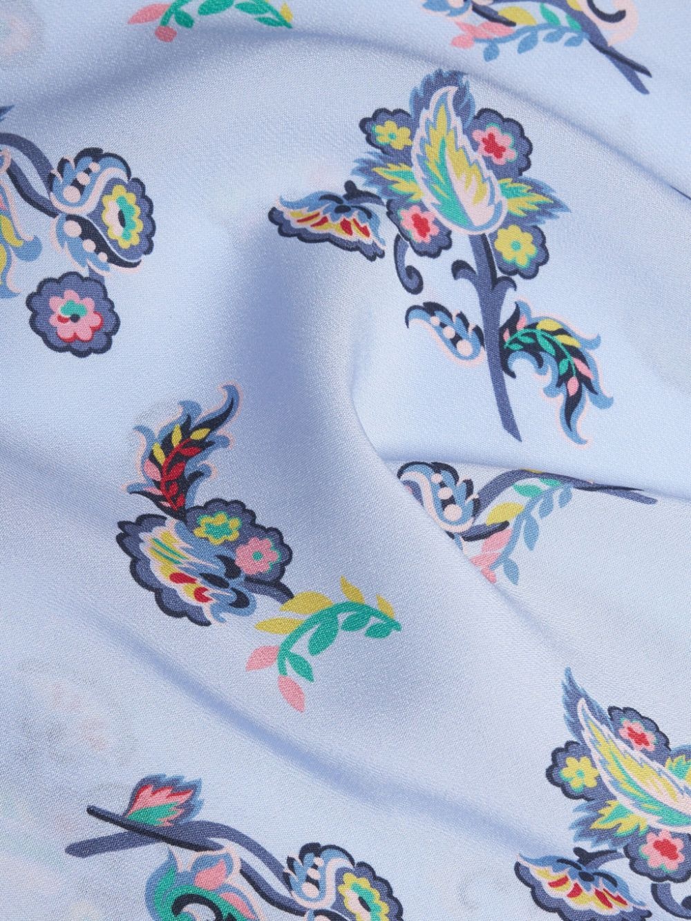 printed shirt dress - 6