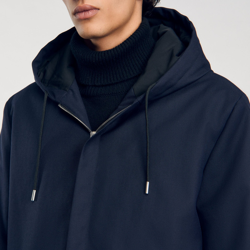 HOODED PARKA WITH ZIP 4