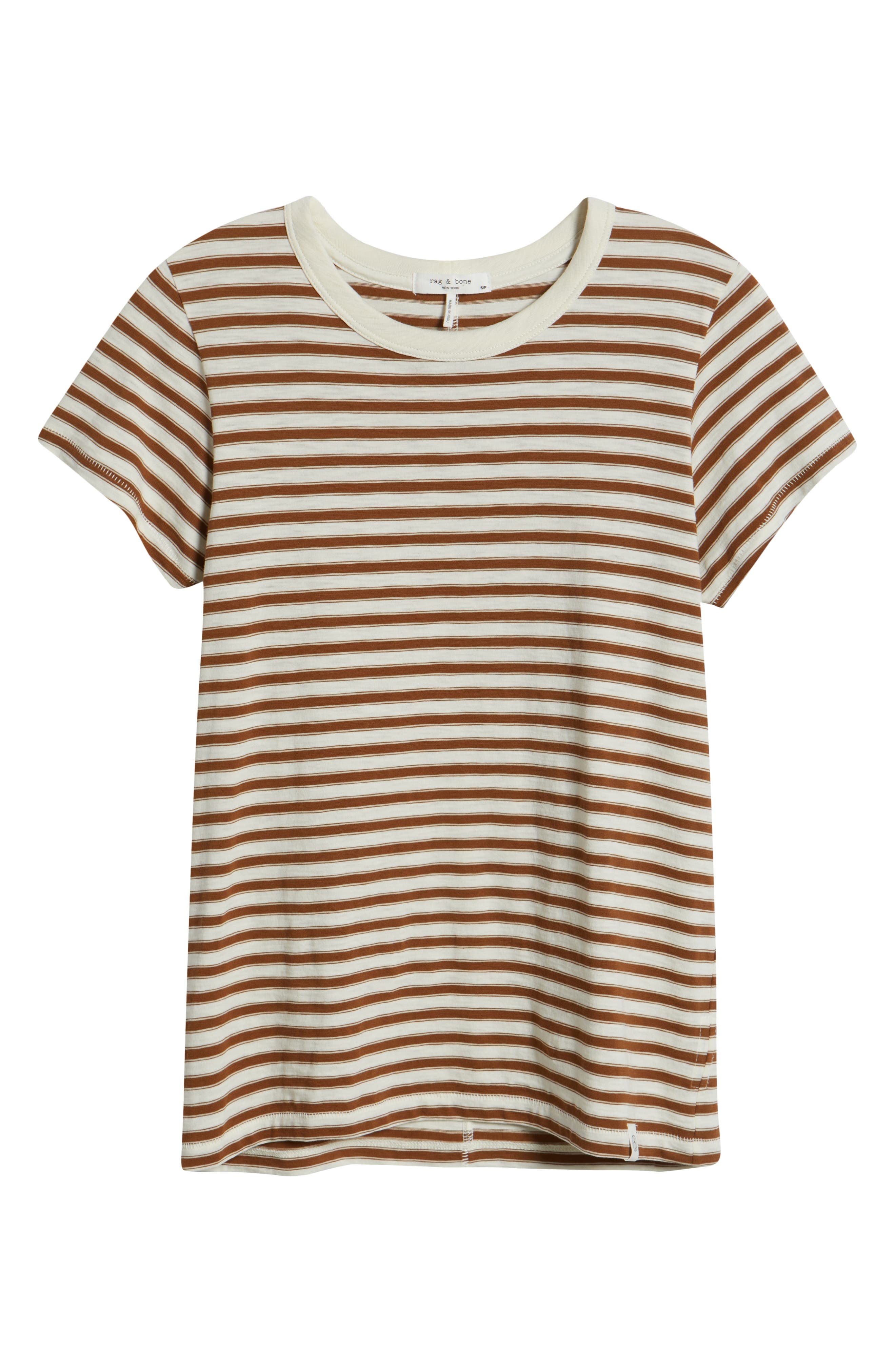 rag & bone The Slub Stripe T-Shirt in Wrbrm at Nordstrom - 5