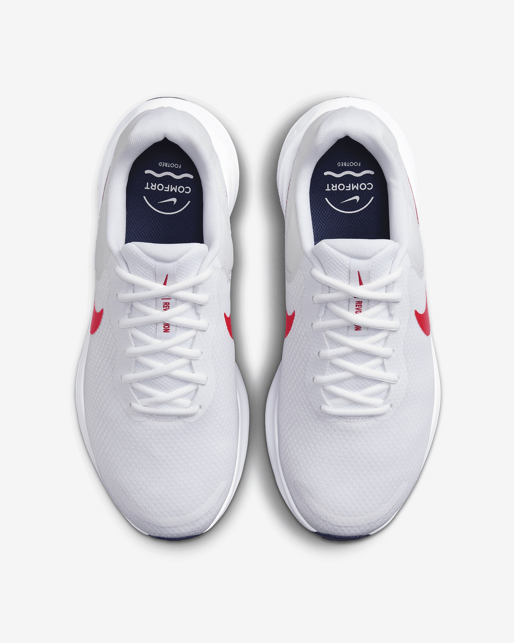 Nike Men's Revolution 7 Road Running Shoes (Extra Wide) - 4