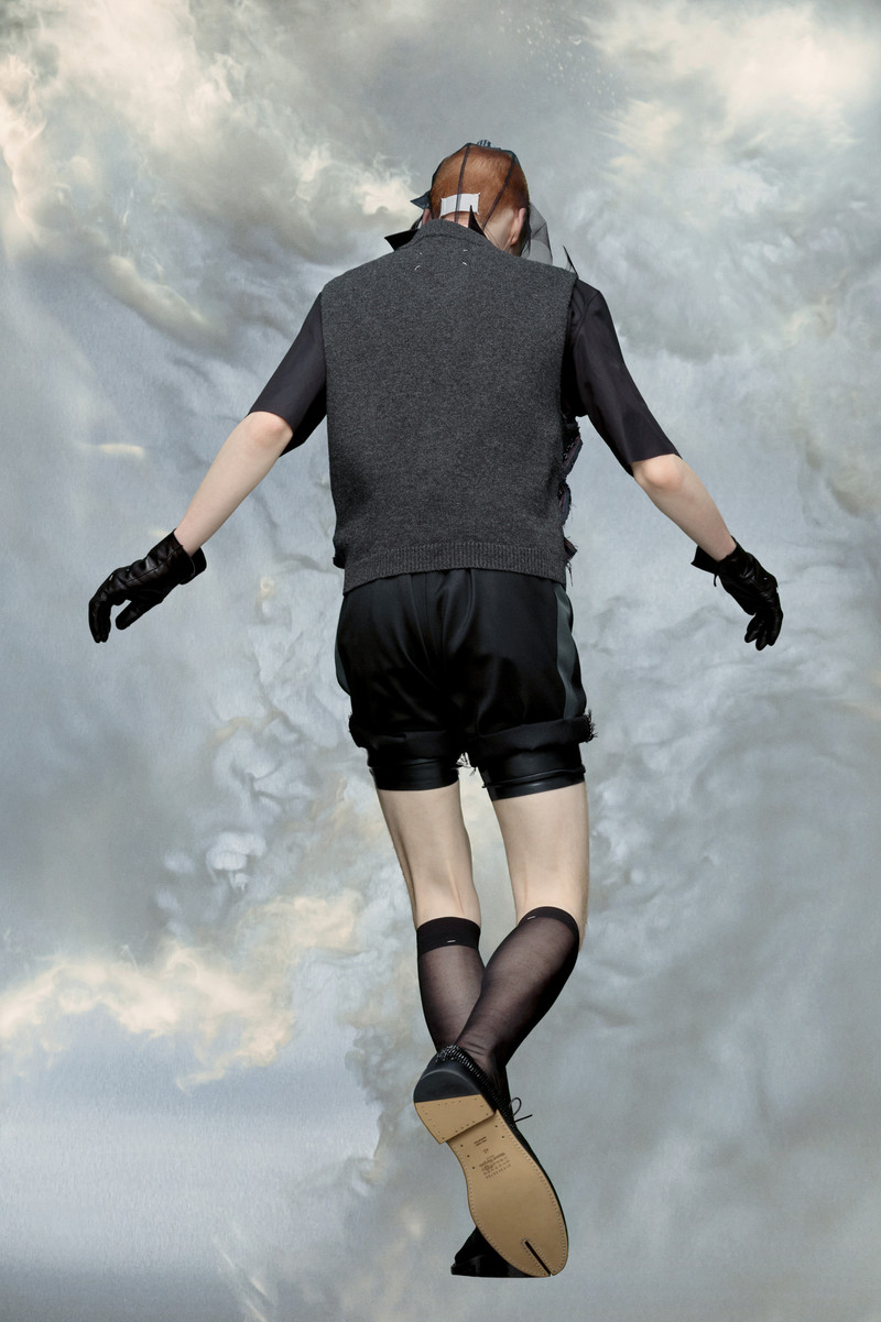 Décortiqué knit tie gilet 3