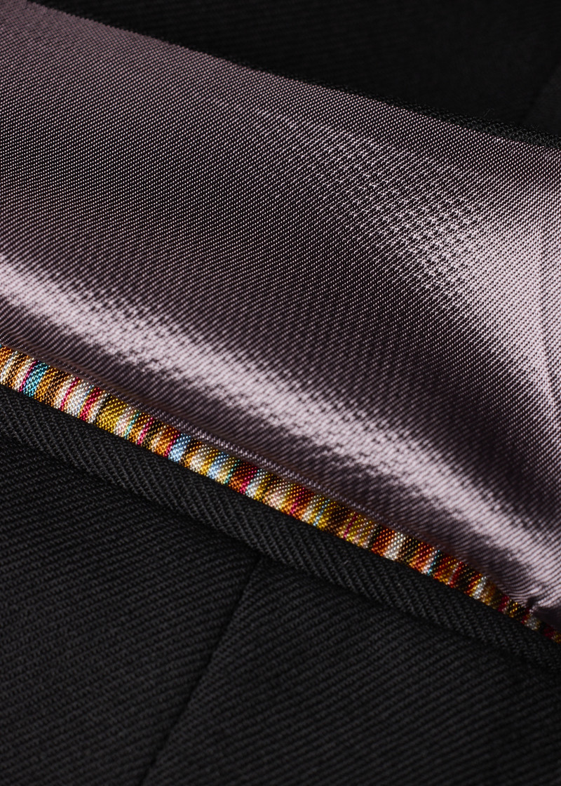 The Soho - Tailored-Fit Black Wool 'A Suit To Travel In' Suit 3