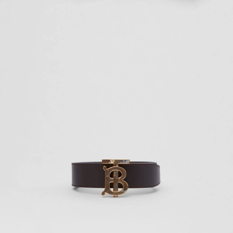 Reversible Monogram Motif Leather Belt 3