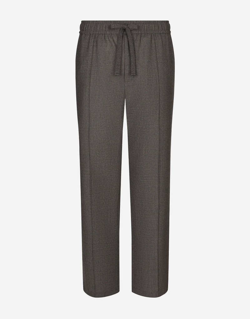 Wool jogging pants 1