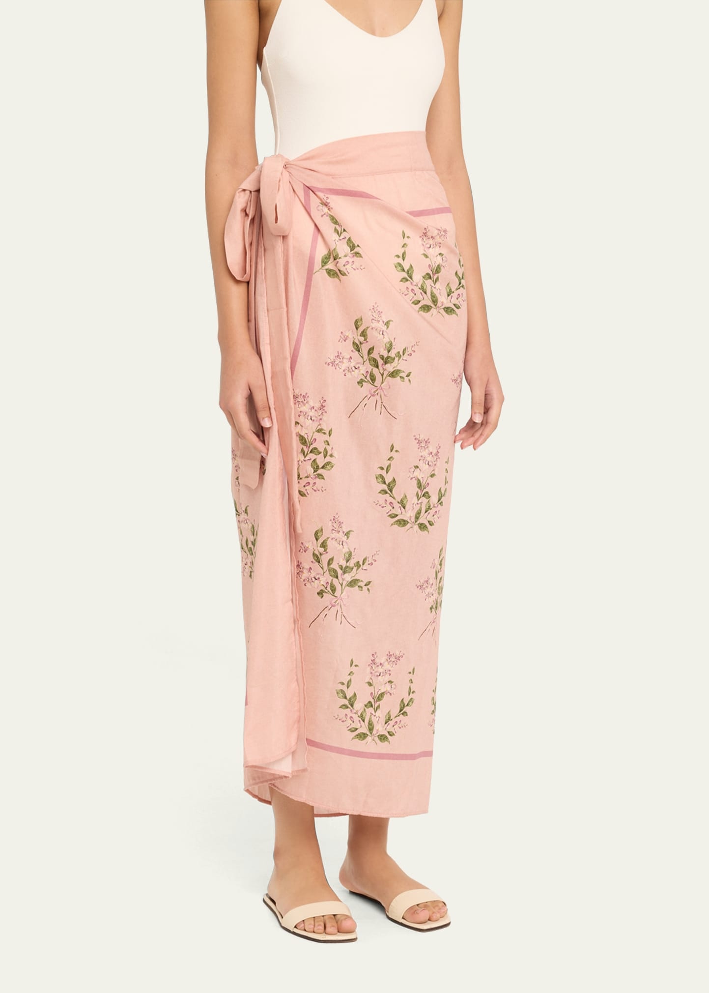 Lavanda Wisteria Pareo Coverup - 4