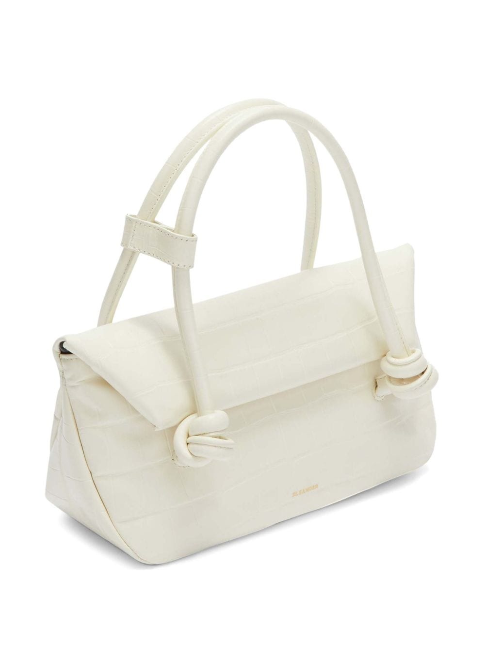 small crocodile-effect shoulder bag - 3