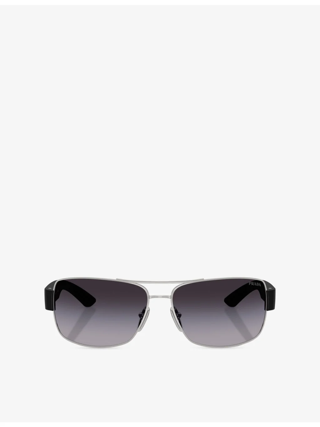PS 50ZS Rectangular-Frame Metal Sunglasses - 1