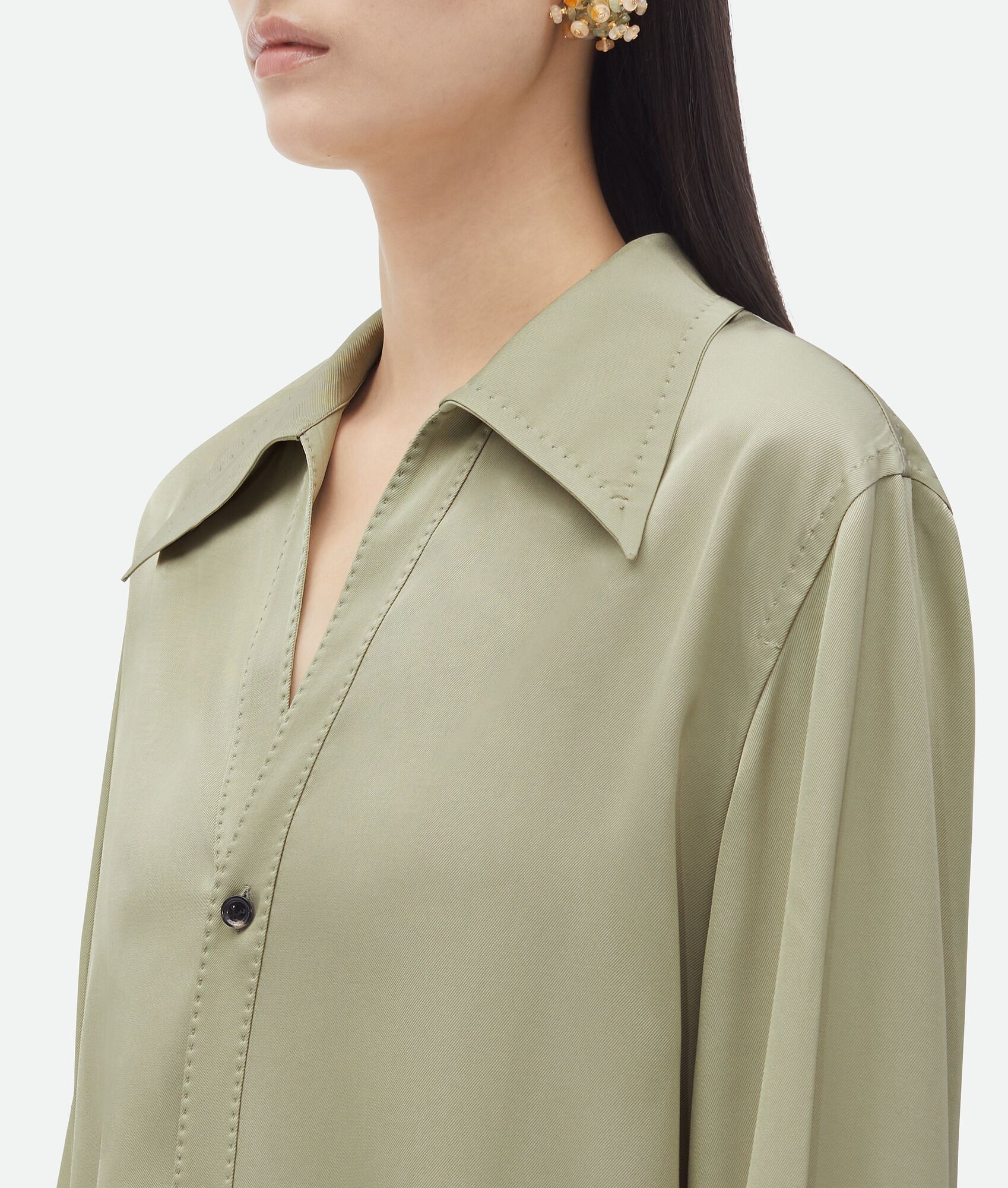 Viscose Twill Shirt - 5