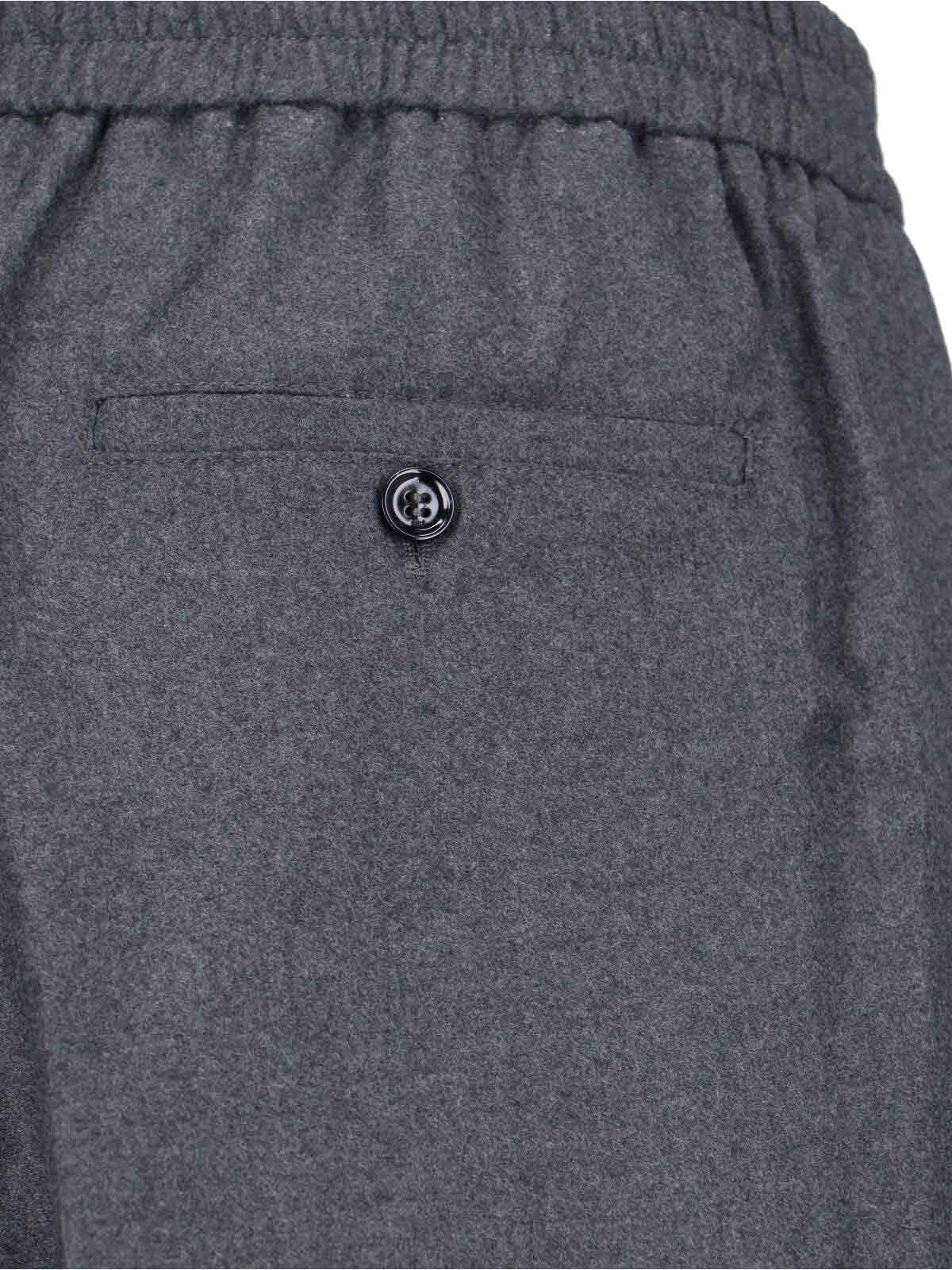 VIRGIN WOOL PANTS - 4