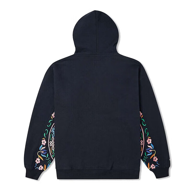 Converse Converse Tapesty Hoodie 'Black' 10025057-A03 outlook