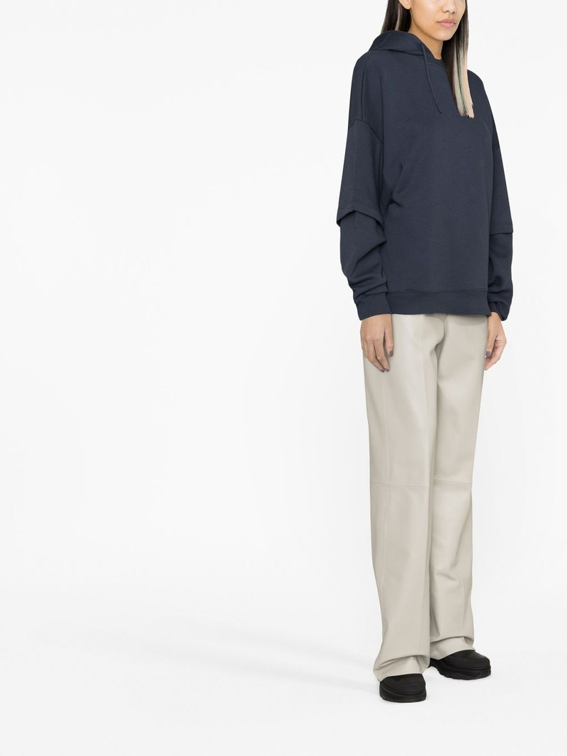 double-sleeve organic cotton hoodie 3