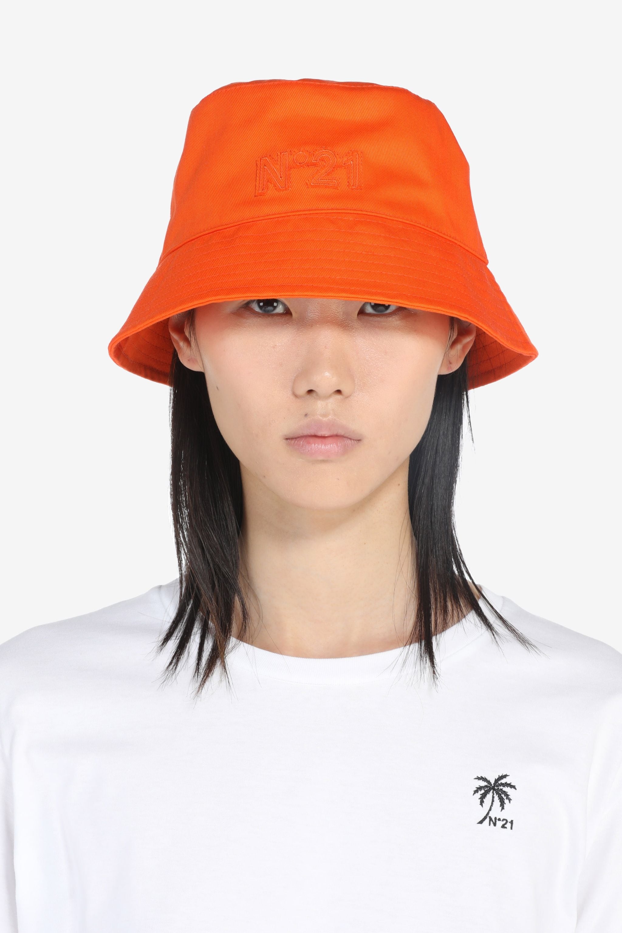 LOGO-APPLIQUÉ BUCKET HAT - 1