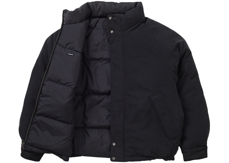 Supreme Supreme Reversible Down Puffer Jacket Black outlook