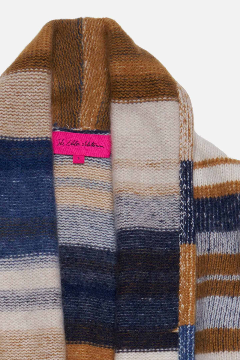 The Elder Statesman STRIPE ITALY SMOKING JACKET outlook