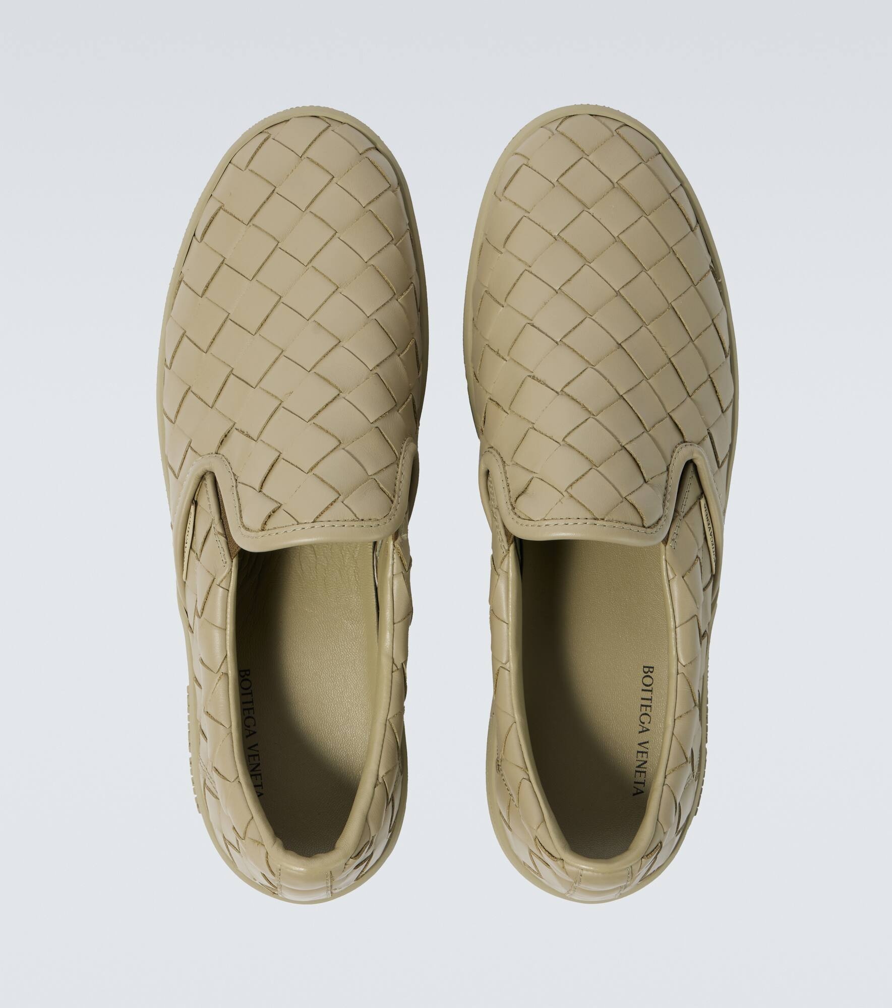Sawyer Intrecciato leather sneakers - 4