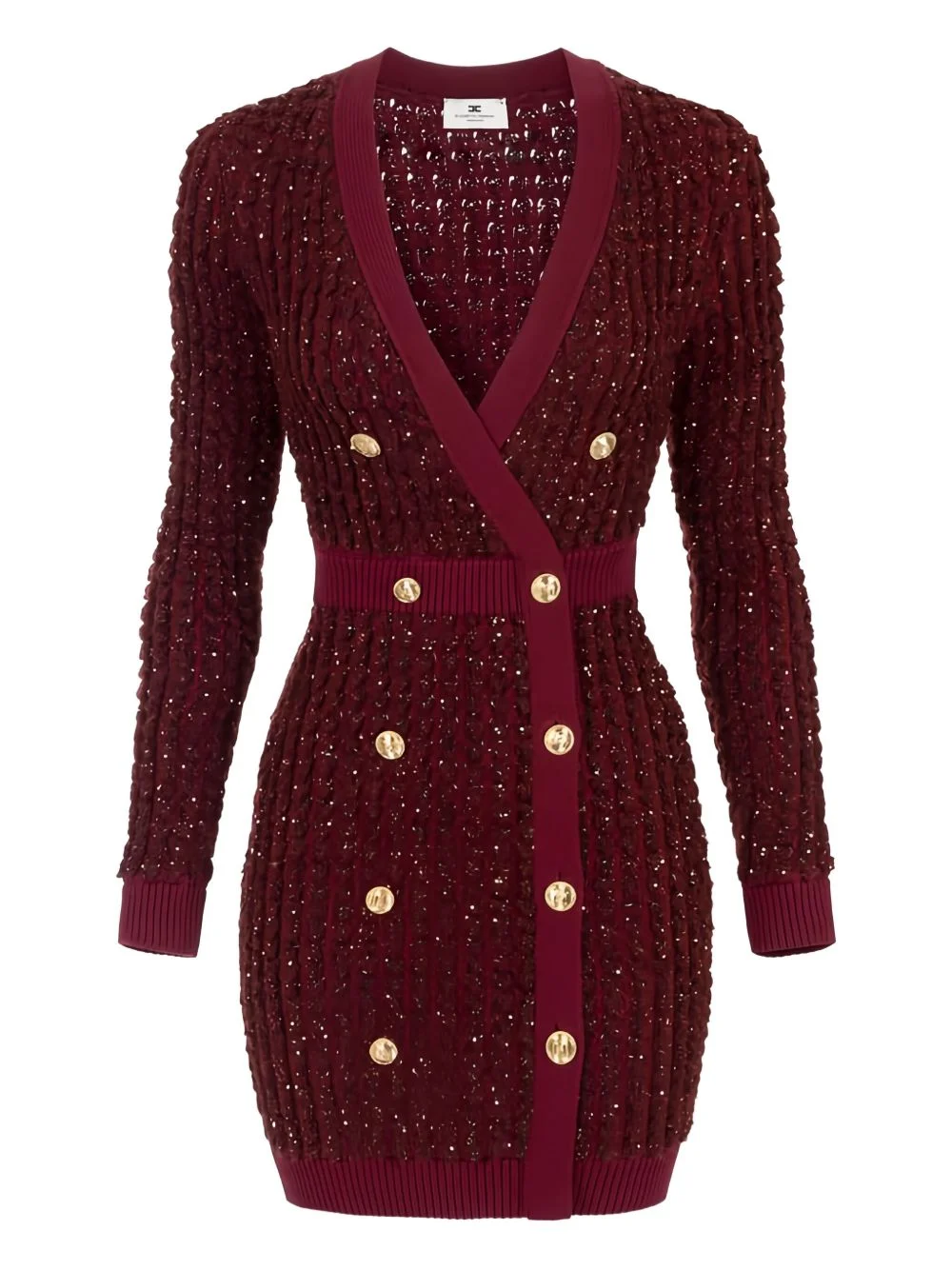 elisabetta franchi sequin dress ELISABETTA FRANCHI dress in sequined fabric