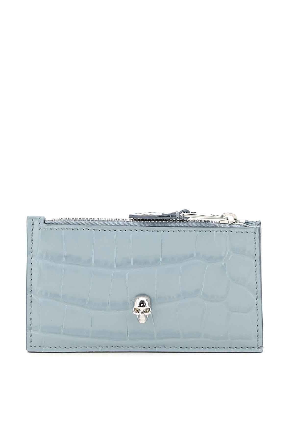 SKULL CARD HOLDER POUCH - 1