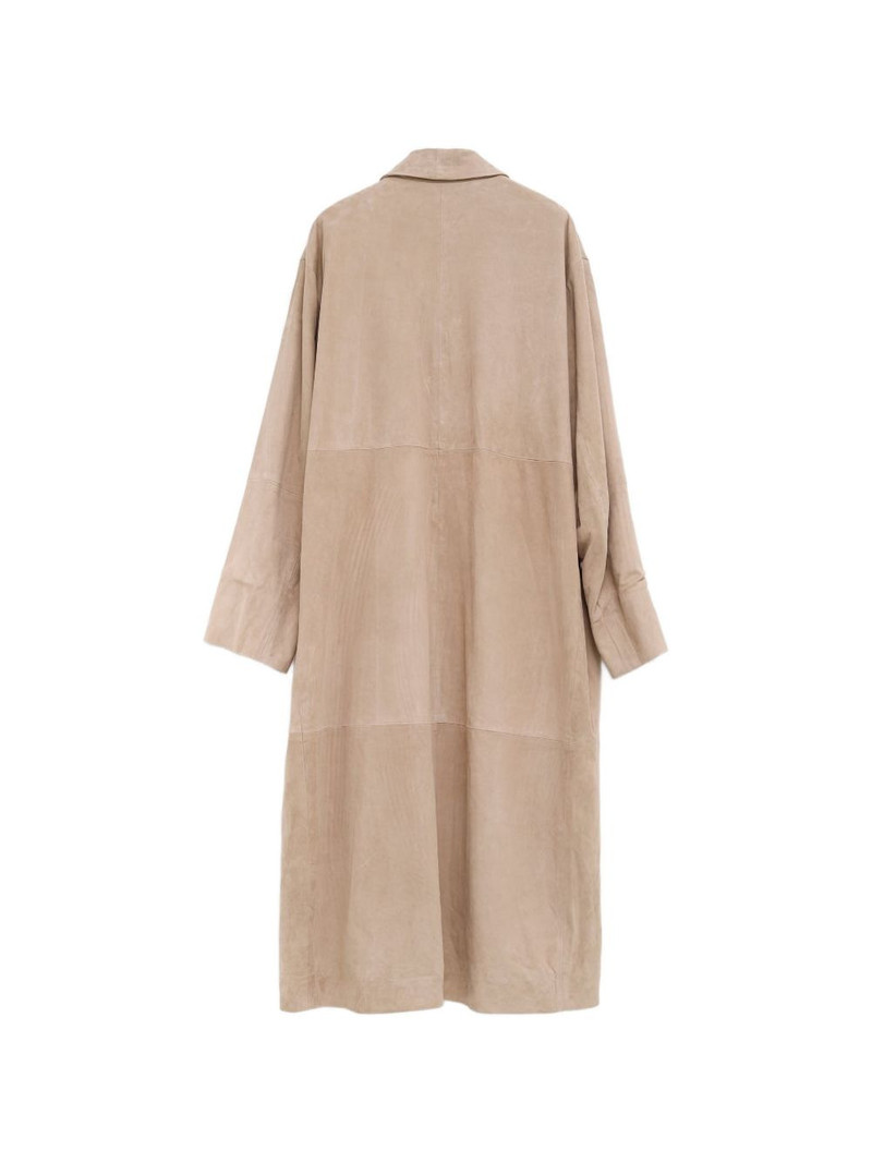 LAUREN MANOOGIAN suede panelled coat outlook